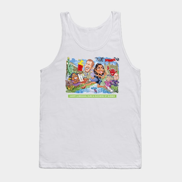 Harry and Meghan Tank Top by PLAYDIGITAL2020